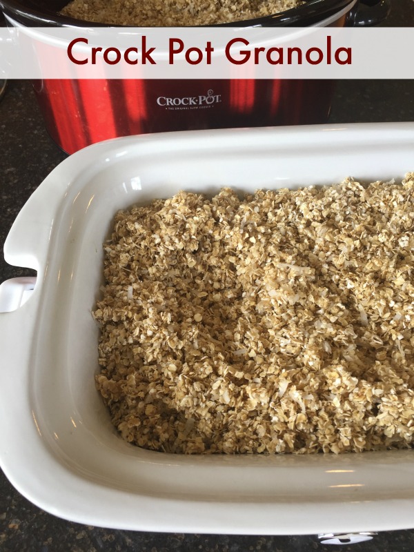 Crock Pot Granola