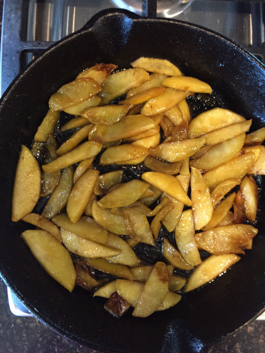 fried apples