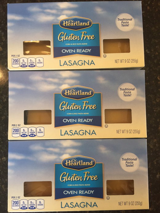 gluten free lasagna noodles