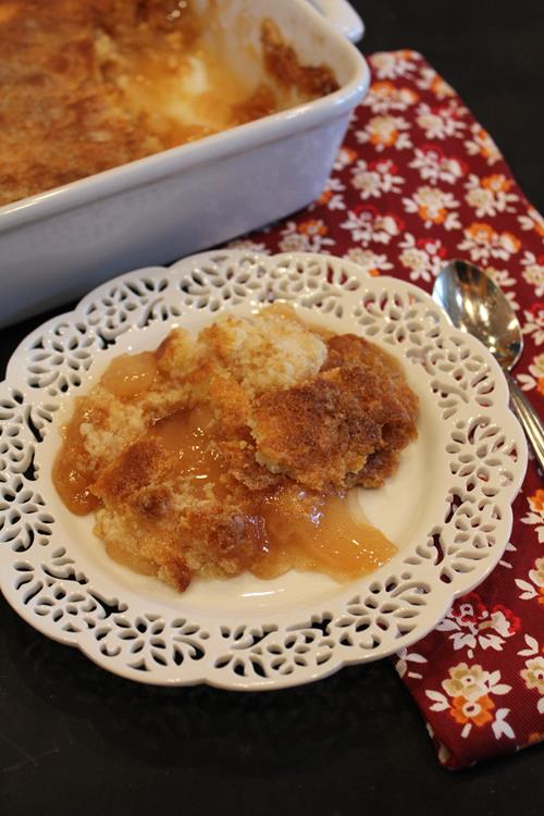 Caramel Apple Dump Cake 