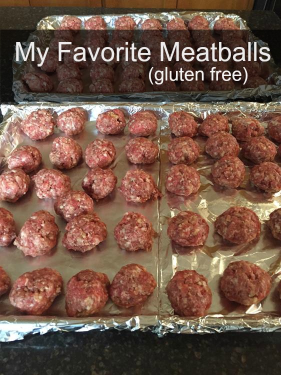 Gluten Free Meatballs 