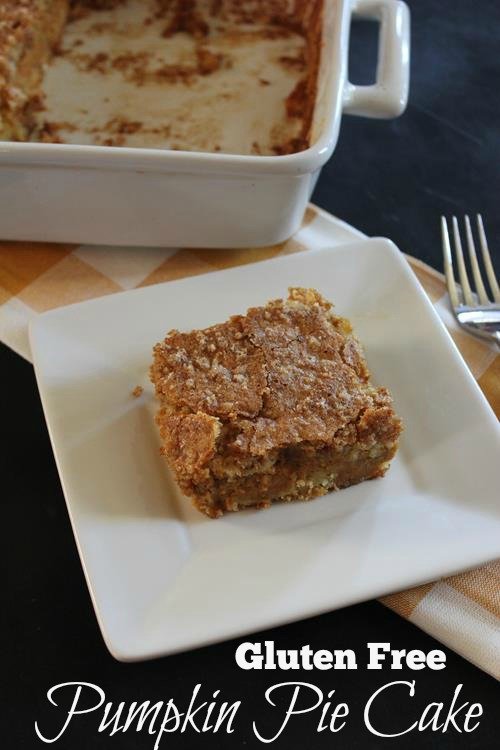 Gluten Free Pumpkin Pie Cake