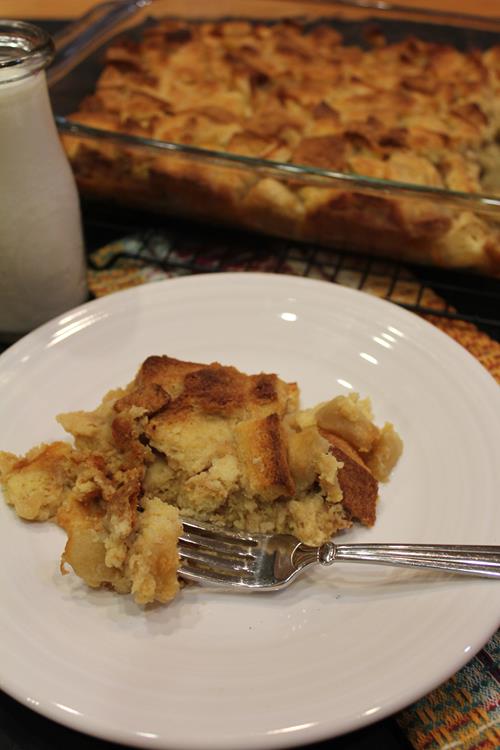 Overnight Apple French Toast Casserole