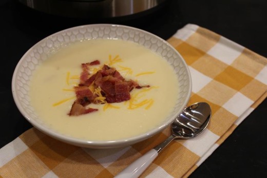 Instant Pot Bake Potato Soup