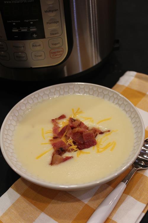 Instant Pot Baked Potato Soup