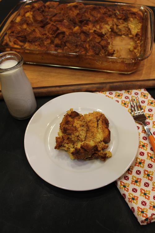 overnight pumpkin french toast casserole 