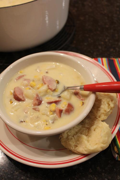 Kielbasa Potato Soup