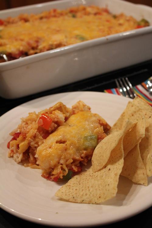 Fajita Rice Casserole