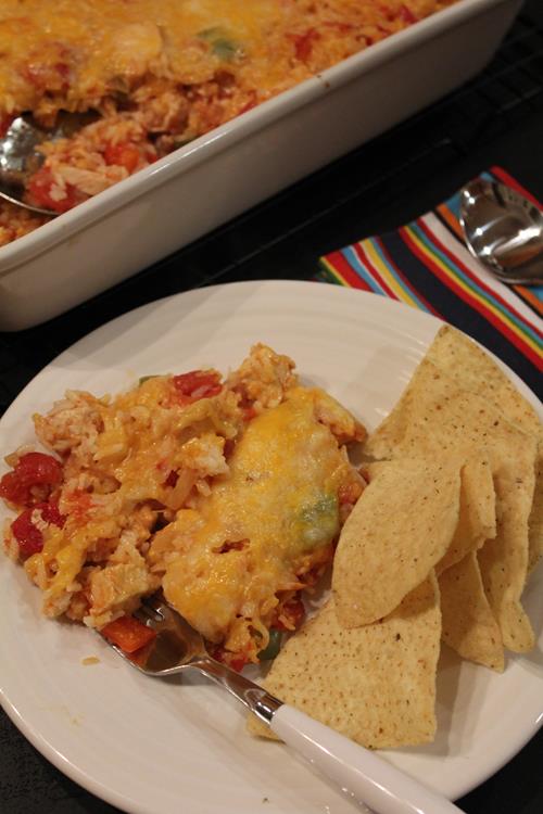 Fajita Rice Casserole 