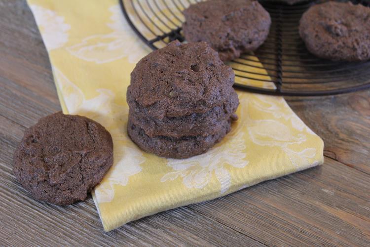 Gluten Free Double Chocolate Banana Cookies