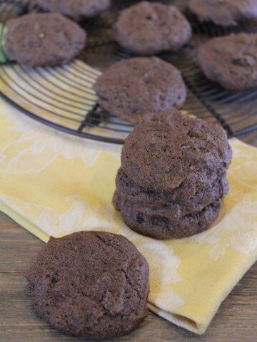 Gluten Free Double Chocolate Banana Cookies