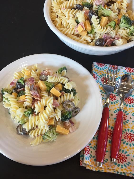 Broccoli Bacon Pasta Salad