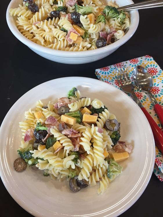 Broccoli Bacon Pasta Salad