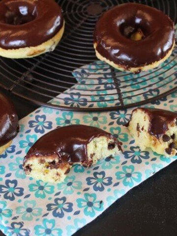 Gluten Free Chocolate Chip Doughnuts