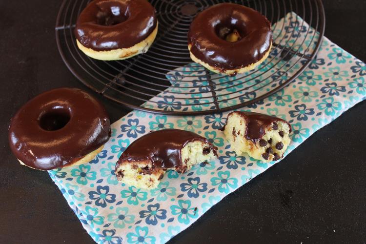 Gluten Free Chocolate Chip Doughnuts