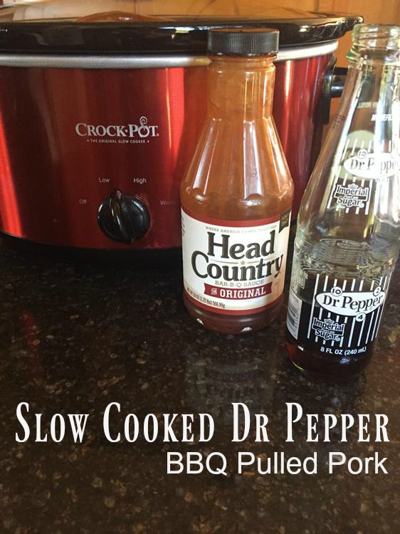 Slow Cooked Dr Pepper BBQ Pulled Pork