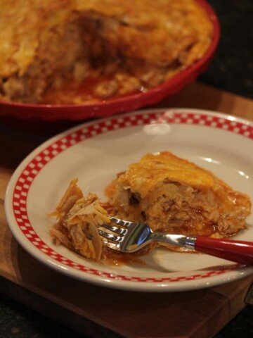 Chicken Enchilada Pie