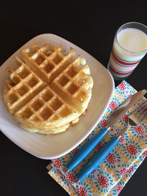 Gluten Free Overnight Belgian Waffles