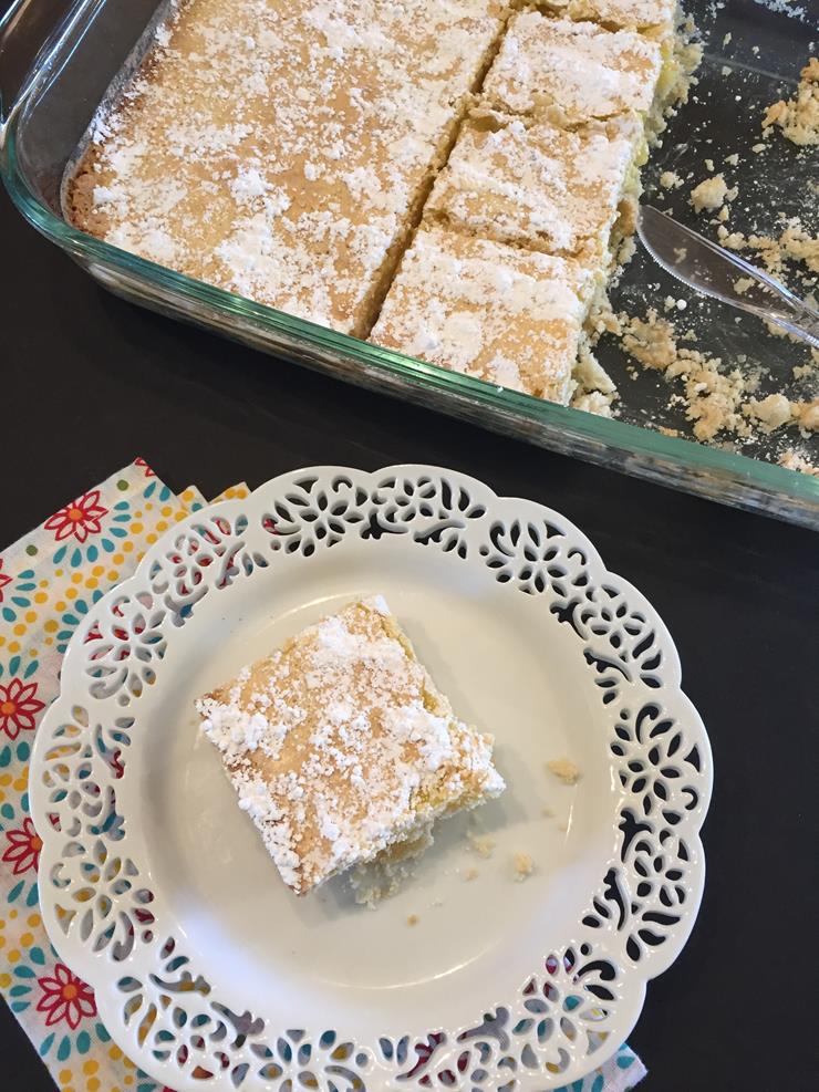 Cutting Lemon Bars Kitchen Tip