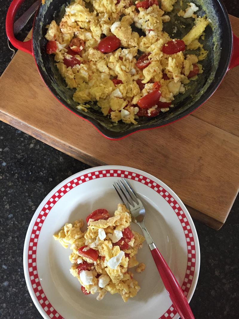 Greek Scrambled Eggs