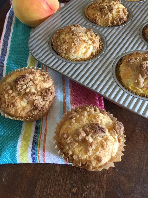 Gluten Free Peach Muffin 