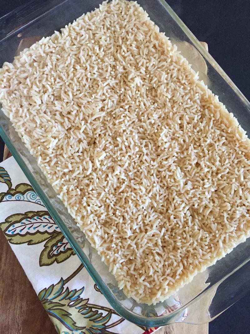 Baked Asian Rice