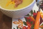 Slow Cooked Cheesy Vegetable Potato Soup