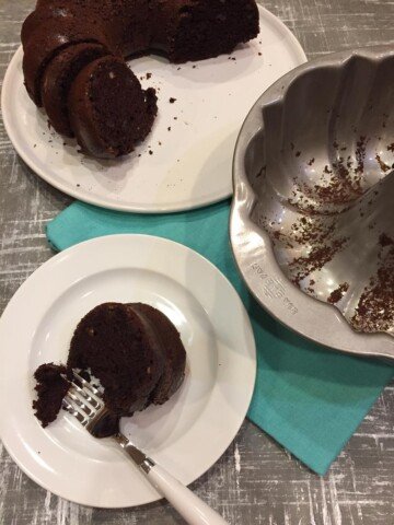 Double Chocolate Bundt Cake