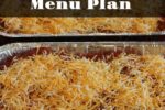 Make One Freeze One Menu Plan