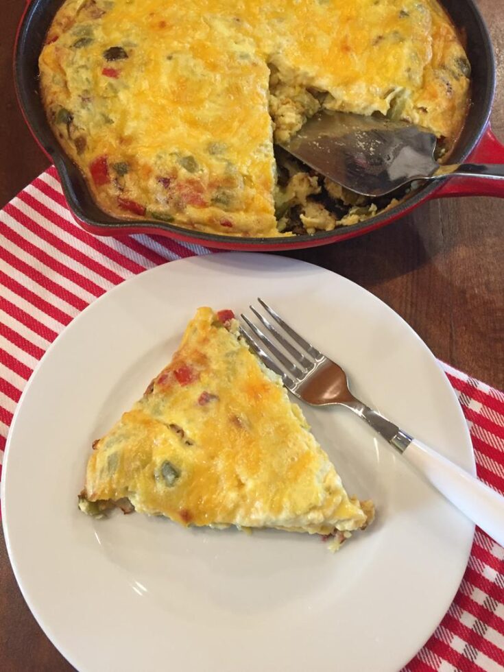 Crustless Fajita Quiche