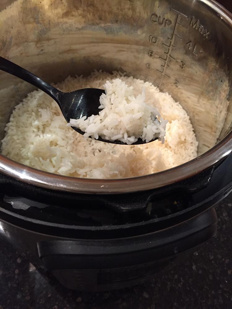 Cheesy Instant Pot Rice - Lynn's Kitchen Adventures