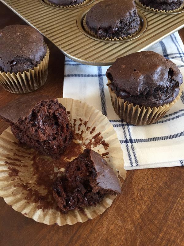 Dairy Free Chocolate Muffins