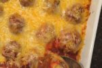 Enchilada Meatball Casserole