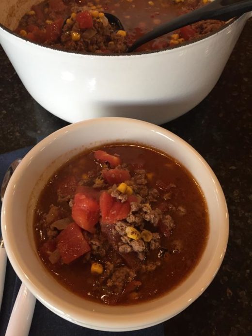 Taco Soup without Beans