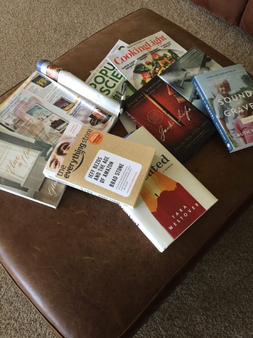 Books in Living Room