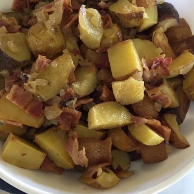 German Potato Salad with Roasted Potatoes