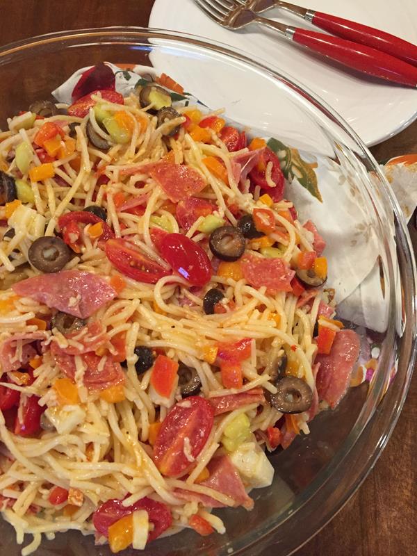 Italian Spaghetti Salad Recipe