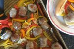 Sausage and Peppers Sheet Pan Sandwiches