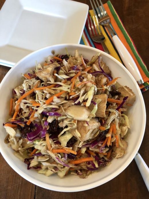 Asian Chicken Cabbage Salad