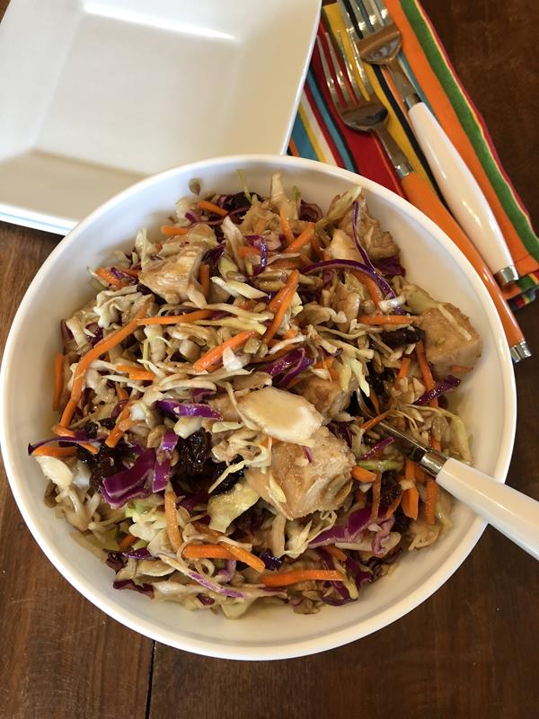 Asian Chicken Cabbage Salad