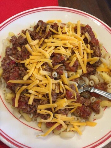 Chili Cheese Pasta