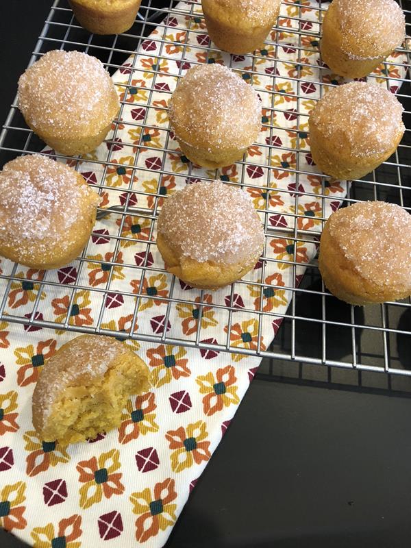 Gluten Free Pumpkin Doughnut Muffins 