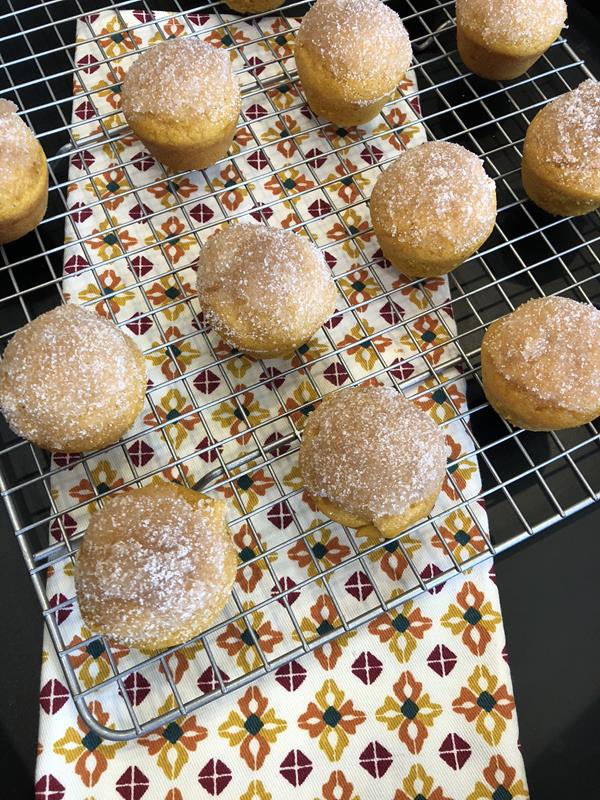 Gluten Free Pumpkin Doughnut Muffins