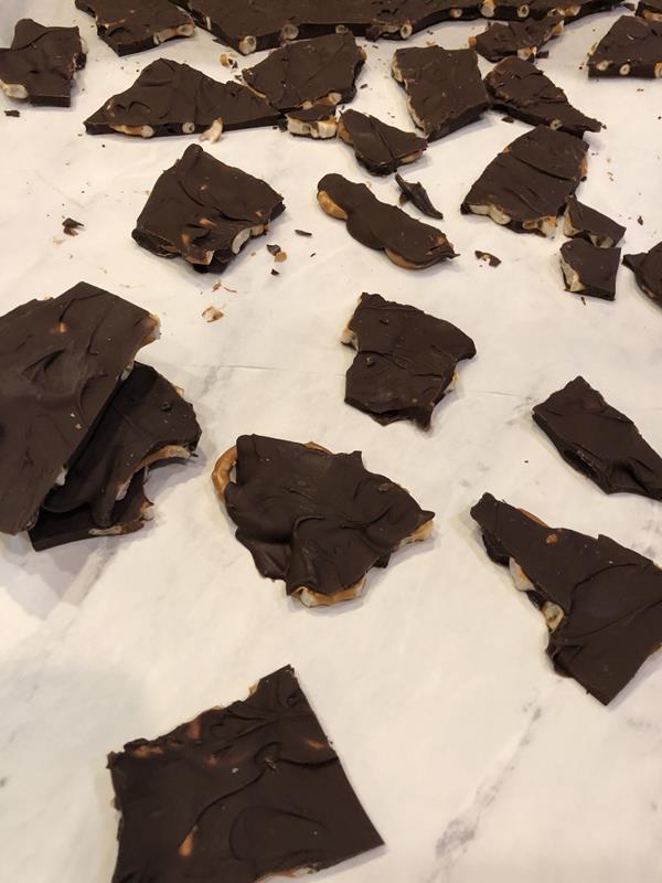 Chocolate Pretzel Bark