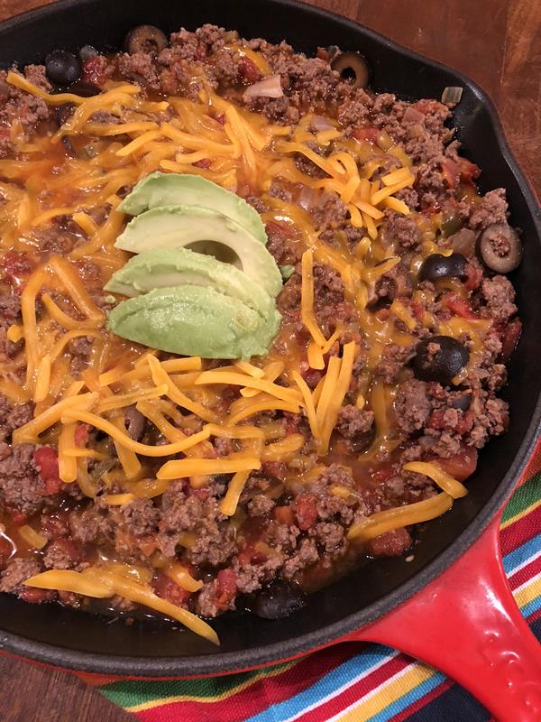 Beef Taco Skillet