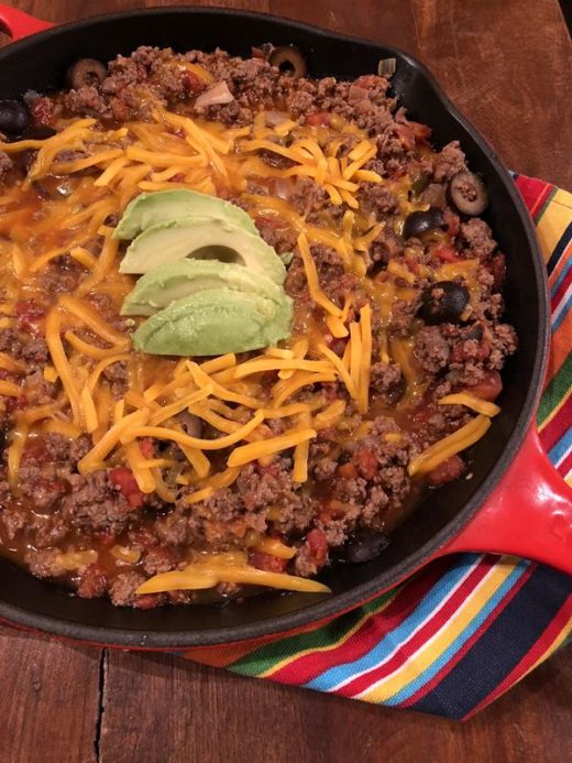 Beef Taco Skillet