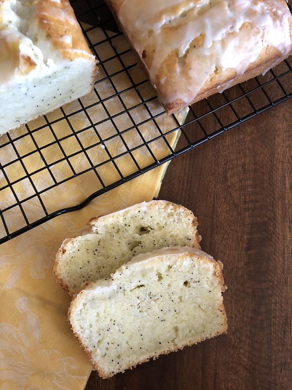 Gluten Free Lemon Poppy Seed Bread 