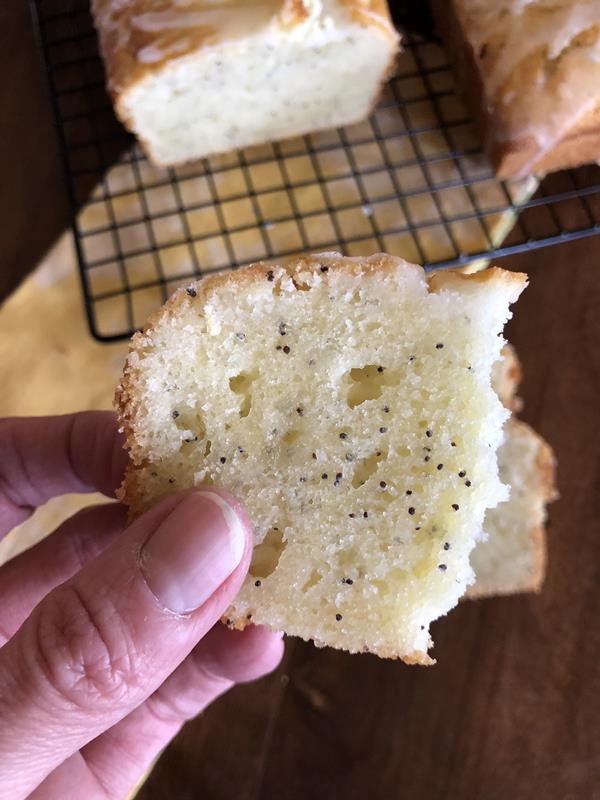 Gluten Free Lemon Poppy Seed Bread 