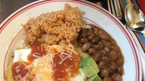 Mexican beans and top rice instant pot