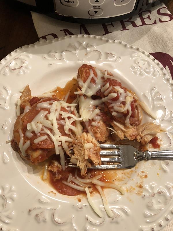 Crock Pot Pizza Chicken 